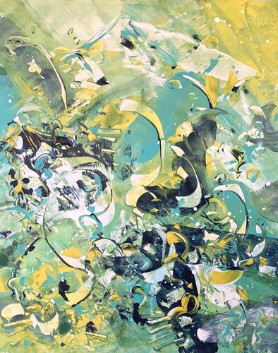 SF- 1- di Delphine Bernard, Pittura in vendita su Singulart