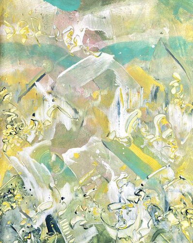 DREAM ON di Delphine Bernard, Pittura in vendita su Singulart