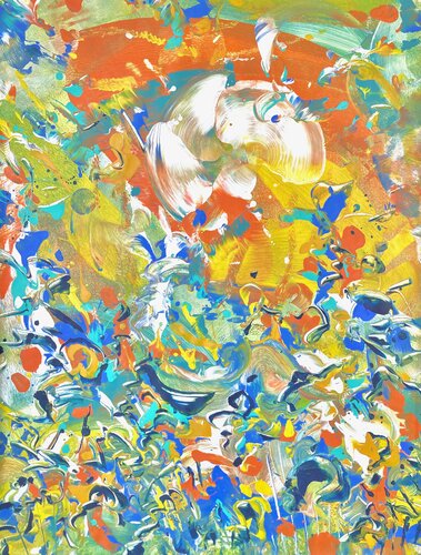 ASCENSION di Delphine Bernard, Pittura in vendita su Singulart