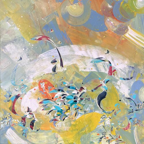 COMET van Delphine Bernard, Schilderij te koop op Singulart