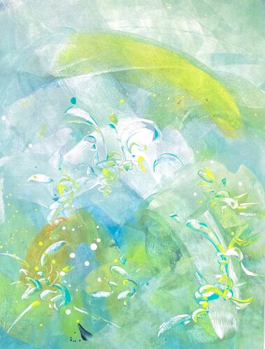 THE RISE OF THE DAY van Delphine Bernard, Schilderij te koop op Singulart