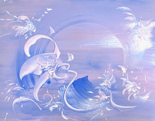 FAIRIES' NIGHT von Delphine Bernard, Malerei kaufen auf Singulart