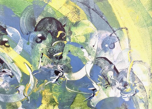 GOOD BYE di Delphine Bernard, Pittura in vendita su Singulart