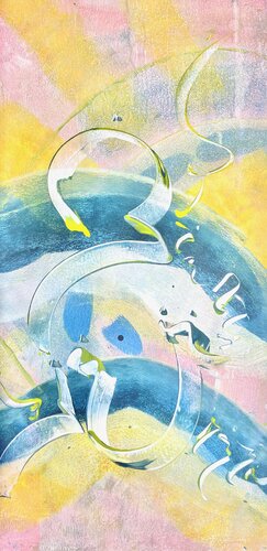 MORNING GLORY von Delphine Bernard, Malerei kaufen auf Singulart