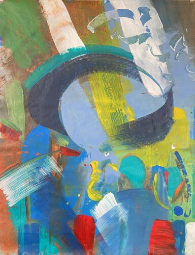 L'INCONNU di Delphine Bernard, Pittura in vendita su Singulart