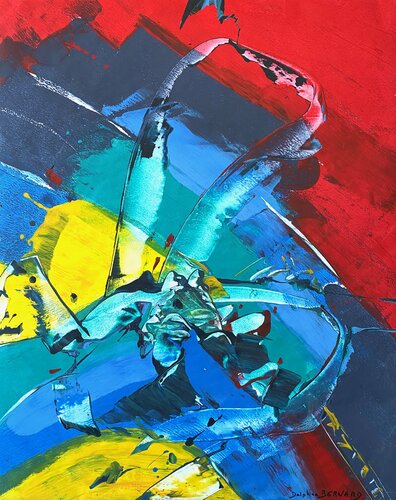 LADAKH -9- di Delphine Bernard, Pittura in vendita su Singulart