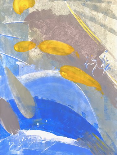 SUMMER SIMPLE -2- di Delphine Bernard, Pittura in vendita su Singulart