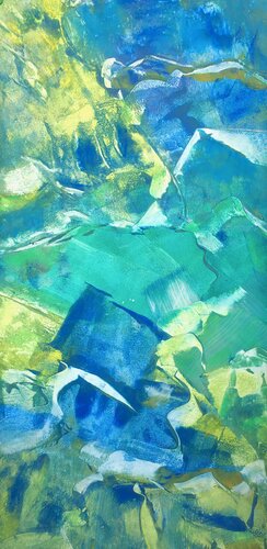 PROVENCE GREEN von Delphine Bernard, Malerei kaufen auf Singulart