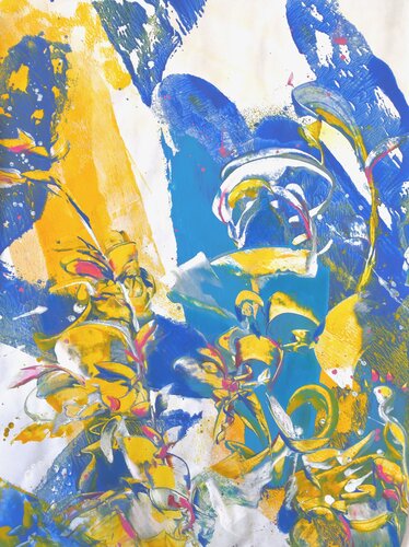 SUMMIT LIGHT di Delphine Bernard, Pittura in vendita su Singulart