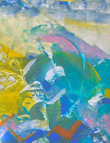 LADAKH VISION by Delphine Bernard, Painting for Sale on Singulart