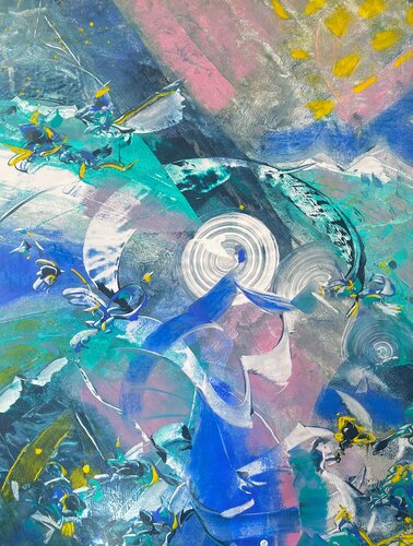 VALLEY DREAMS de Delphine Bernard, Pintura a la venta en Singulart