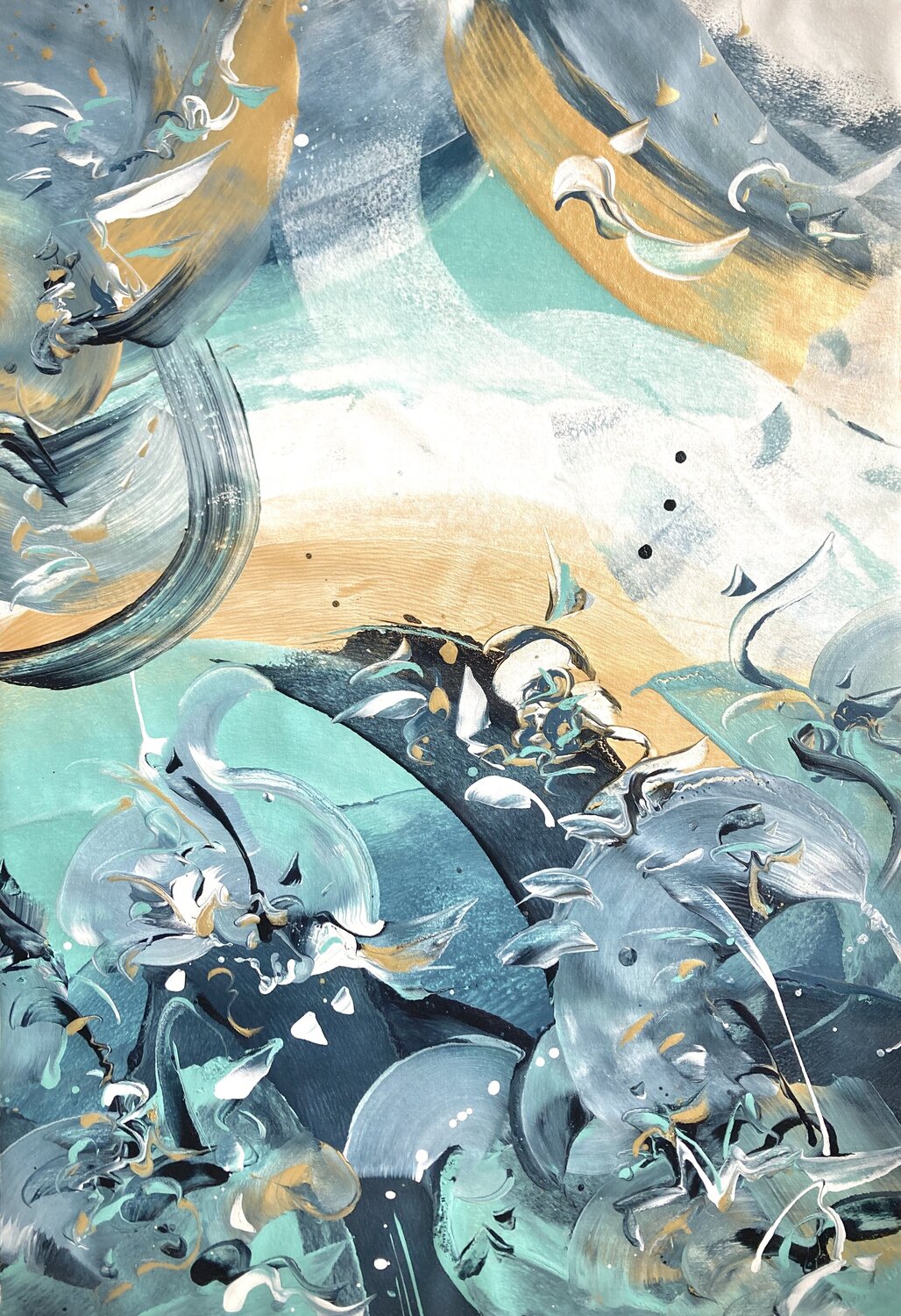 SURFING THE STORM Delphine Bernard