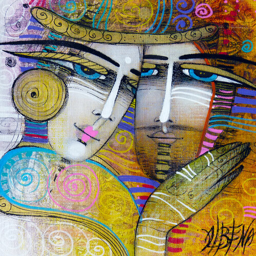 Love by ALBENA VATCHEVA, Painting for Sale on Singulart