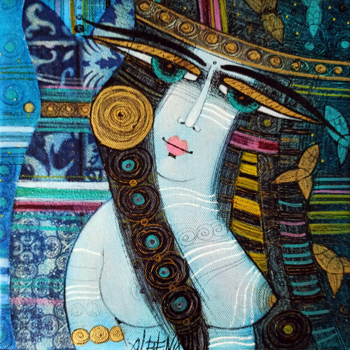 La petite sirène by ALBENA VATCHEVA, Painting for Sale on Singulart