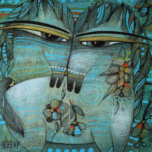 Ensemble by ALBENA VATCHEVA, Painting for Sale on Singulart