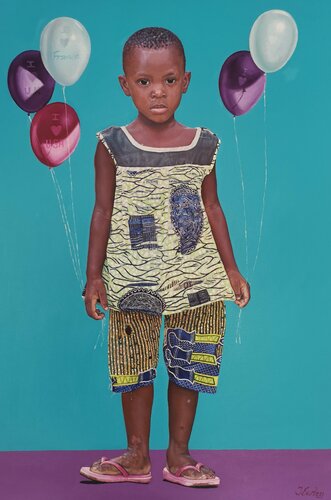 A Child Of Africa by James Earley, Painting for Sale on Singulart