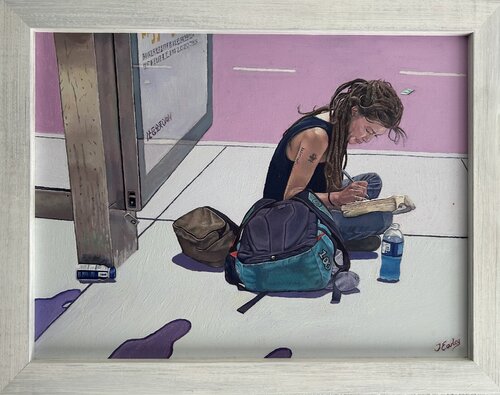 Alone In New York von James Earley, Malerei kaufen auf Singulart