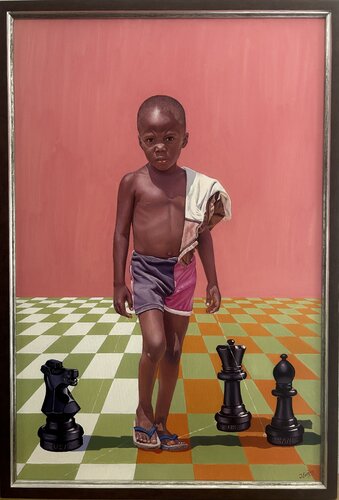 The Scramble For Africa de James Earley, Pintura a la venta en Singulart