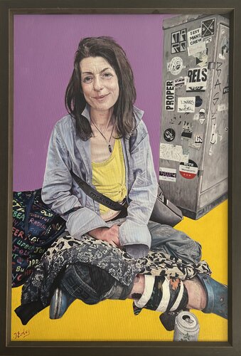 The Yellow Road by James Earley di James Earley, Pittura in vendita su Singulart