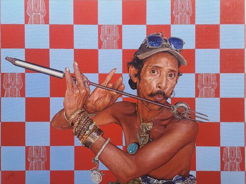 Karma Prison Warden de James Earley, Pintura a la venta en Singulart