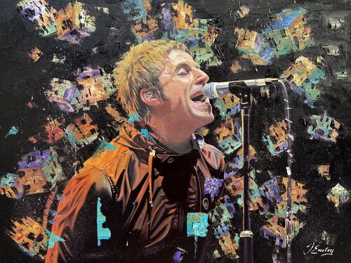 Liam Gallagher de James Earley, Pintura a la venta en Singulart