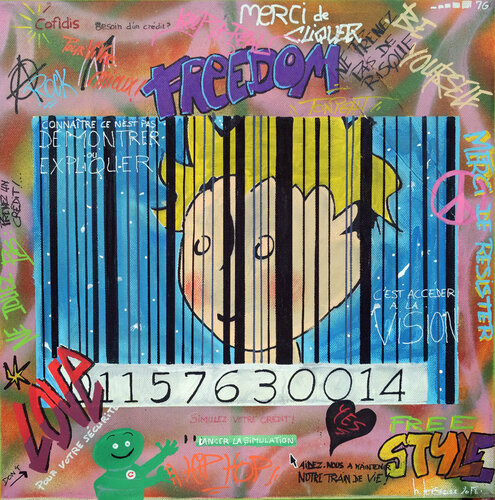 It's a strange world de hervé loiseau, Pintura a la venta en Singulart