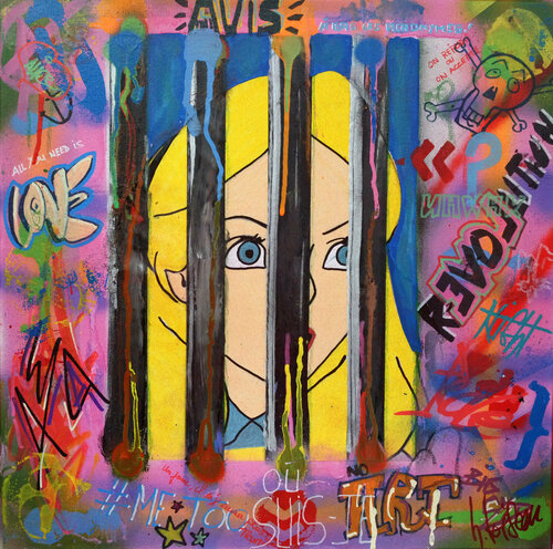 Alice in Prisonland von hervé loiseau, Malerei kaufen auf Singulart