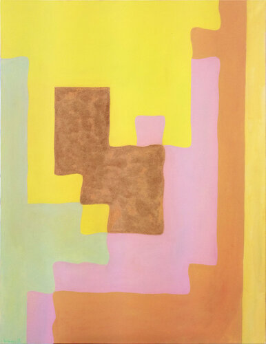 Interaction en jaune von hervé loiseau, Malerei kaufen auf Singulart