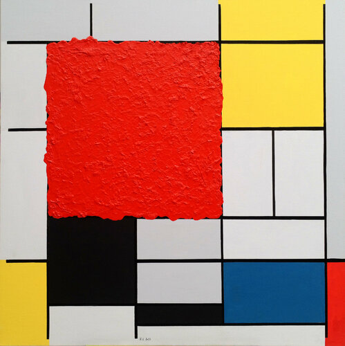 Le Monde en ébulition par hervé loiseau, Peinture en vente sur Singulart