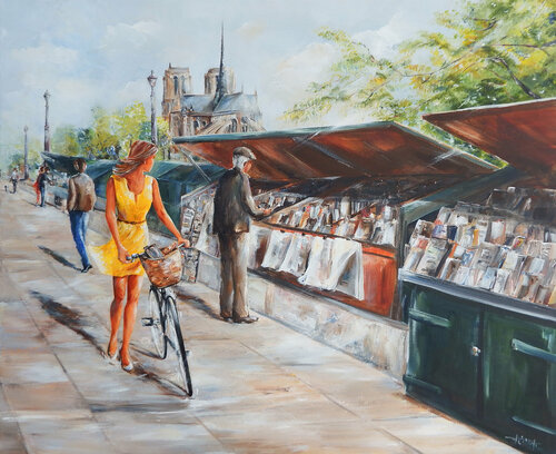 Le retour des Bouquinistes Marie-Laure SOUQ