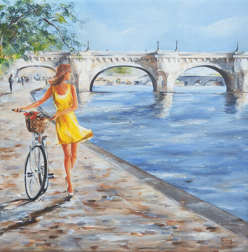 Sur les berges du Pont Neuf Marie-Laure SOUQ