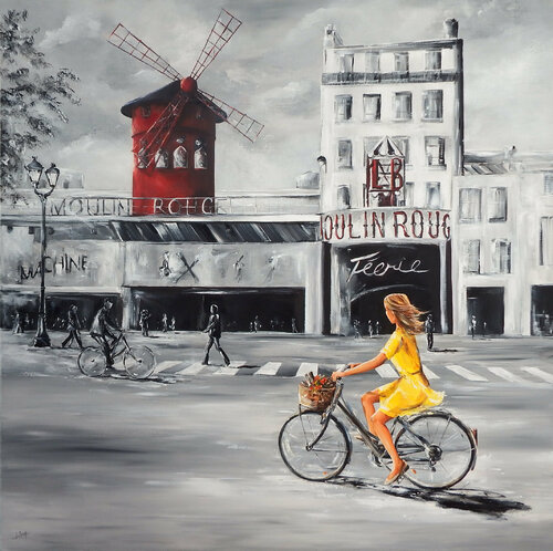 Coup de foudre au Moulin-Rouge (Paris) Marie-Laure SOUQ