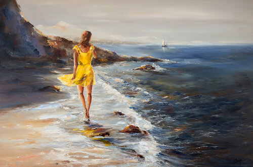 L'été indien par Marie-Laure SOUQ, Peinture en vente sur Singulart