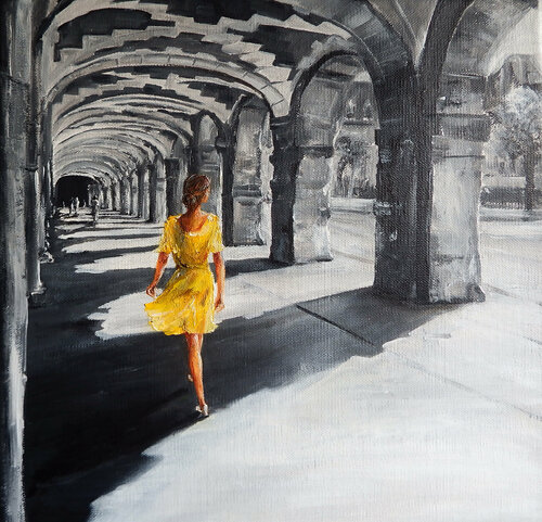 A l'ombre des arcades Marie-Laure SOUQ