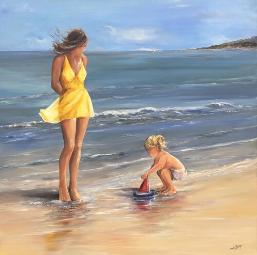 Entre mer et filles Marie-Laure SOUQ