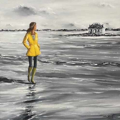 " Un matin paisible " von Marie-Laure SOUQ, Malerei kaufen auf Singulart