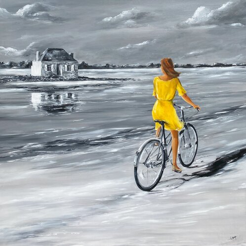 " Liberté à Saint-Cado " par Marie-Laure SOUQ, Peinture en vente sur Singulart