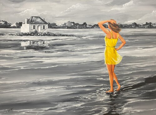 "La magie de Saint-Cado" par Marie-Laure SOUQ, Peinture en vente sur Singulart