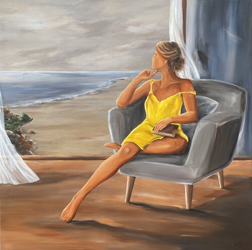 " Le temps d'un instant " by Marie-Laure SOUQ, Painting for Sale on Singulart