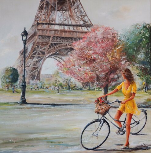 La vie est belle par Marie-Laure SOUQ, Peinture en vente sur Singulart