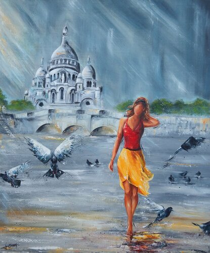 Liberté von Marie-Laure SOUQ, Malerei kaufen auf Singulart
