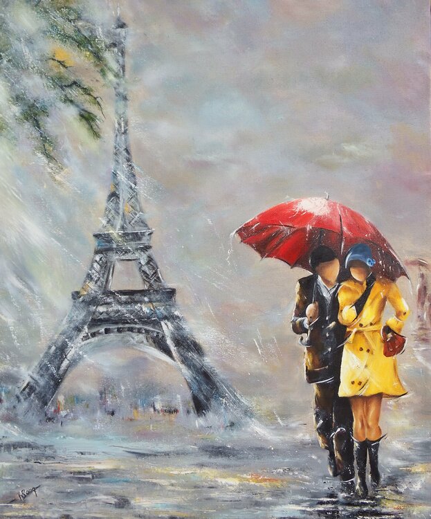 Balade sous la pluie Marie-Laure SOUQ