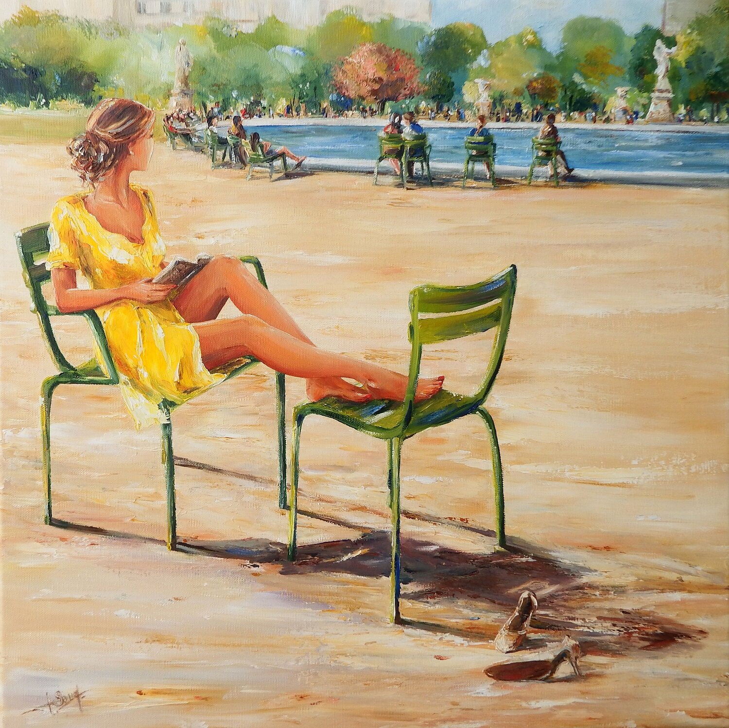 '' Le printemps à Paris " Marie-Laure SOUQ