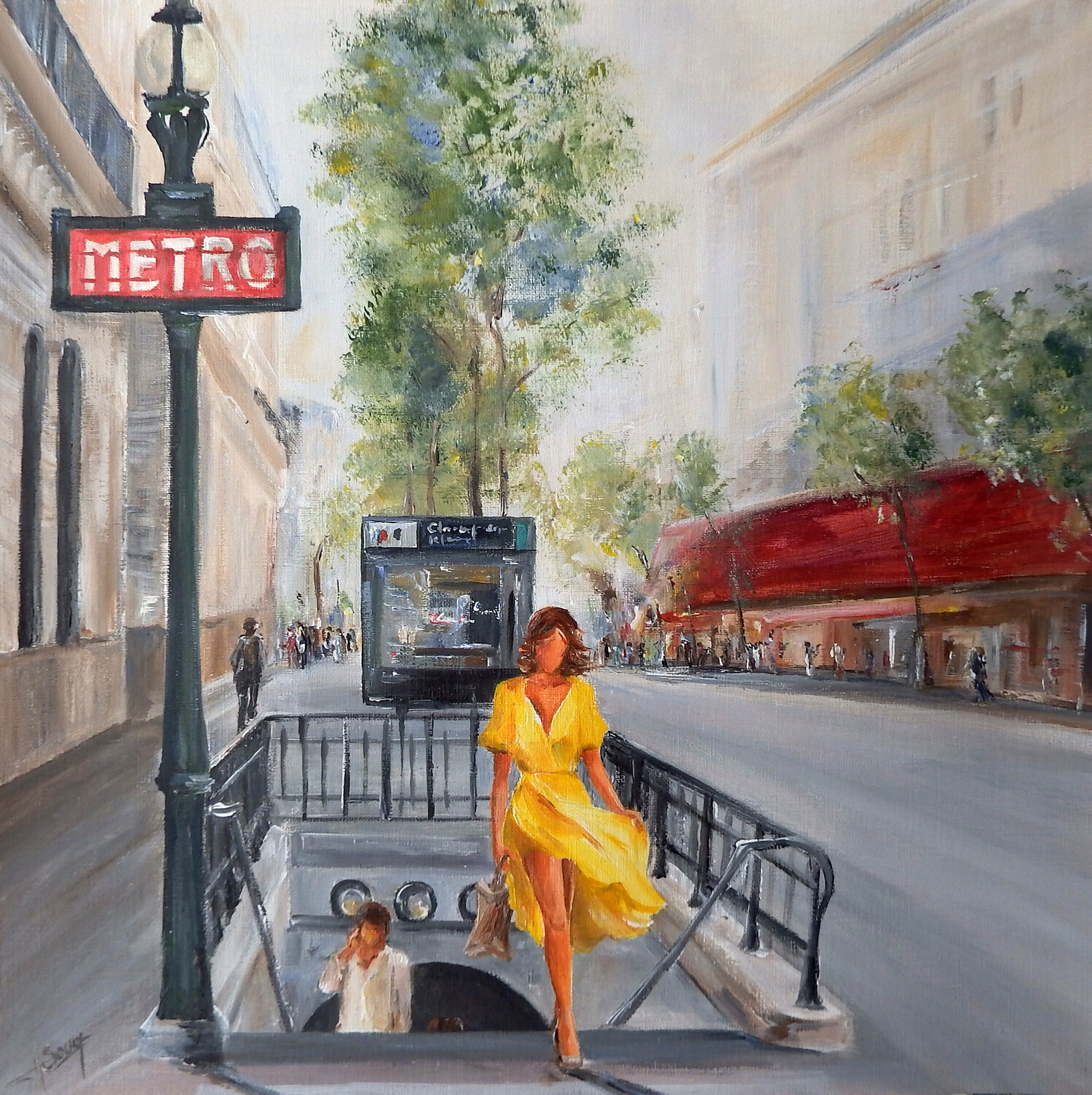 Le vent du métro Marie-Laure SOUQ