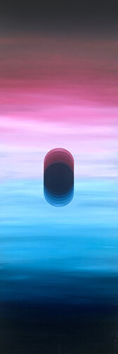 Chroma Column - I di Peter Pitout, Pittura in vendita su Singulart