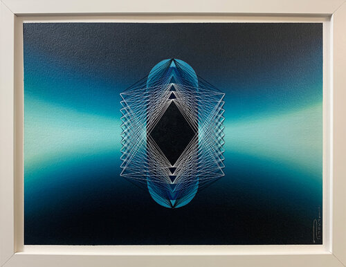 Oscillation H-II par Peter Pitout, Œuvre sur papier en vente sur Singulart