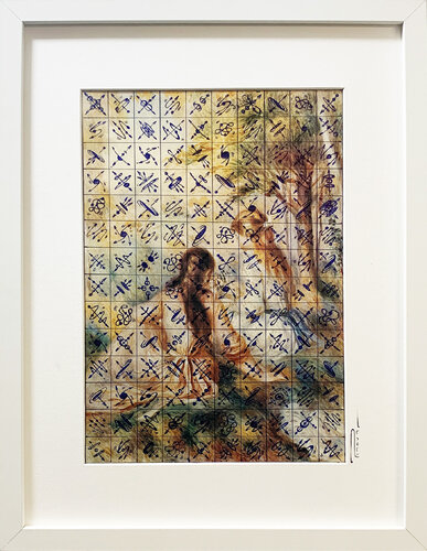 Contemplation Fields - Renoir van Peter Pitout, Werk op papier te koop op Singulart