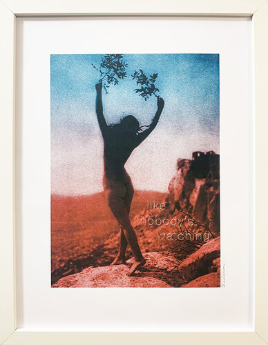 Like nobody's watching... van Peter Pitout, Werk op papier te koop op Singulart