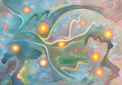 Luciole de Peter Pitout, Pintura a la venta en Singulart