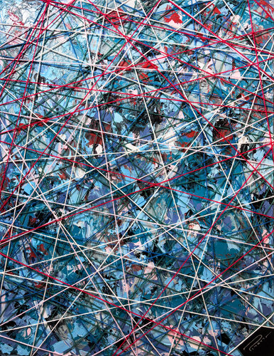 Chaos Oceana by Peter Pitout, Painting for Sale on Singulart